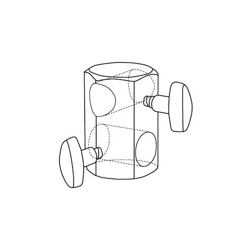 Foba CODIO Offset Cross-Connector for Combitube