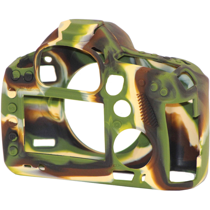easyCover Silicone Protection Cover for Canon EOS 5D Mark III, 5DS & 5DS R (Camouflage)