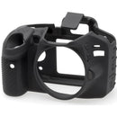 easyCover Silicone Protection Cover for Canon 90D (Black)