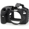 easyCover Silicone Protection Cover for Canon 90D (Black)
