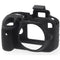 easyCover Silicone Protection Cover for Canon 90D (Black)