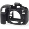 easyCover Silicone Protection Cover for Canon 90D (Black)
