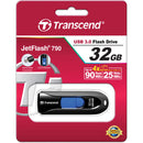 Transcend 32GB JTFLSH 790 USB 3.0 FL DRV-BLK 3PK