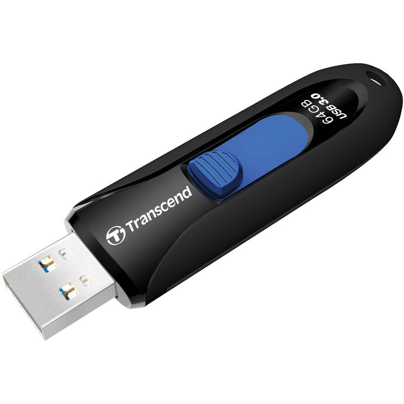 Transcend 256GB JetFlash 790 USB 3.0 Flash Drive (Black)