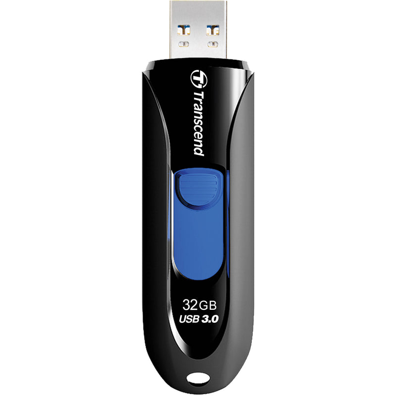 Transcend 32GB JetFlash 790 USB 3.0 Flash Drive (Black)