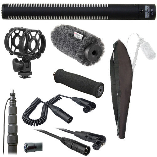 Sanken CS-1e Deluxe Shotgun Microphone Kit