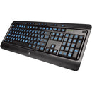 AZIO KB505U Large Print Tri-Color LED USB Keyboard