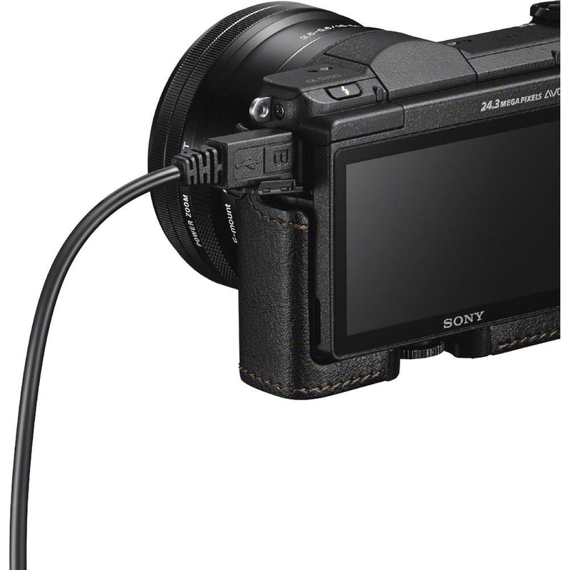 Sony Form Fitting Case for a5000 and a5100 Mirrorless Cameras (Black)