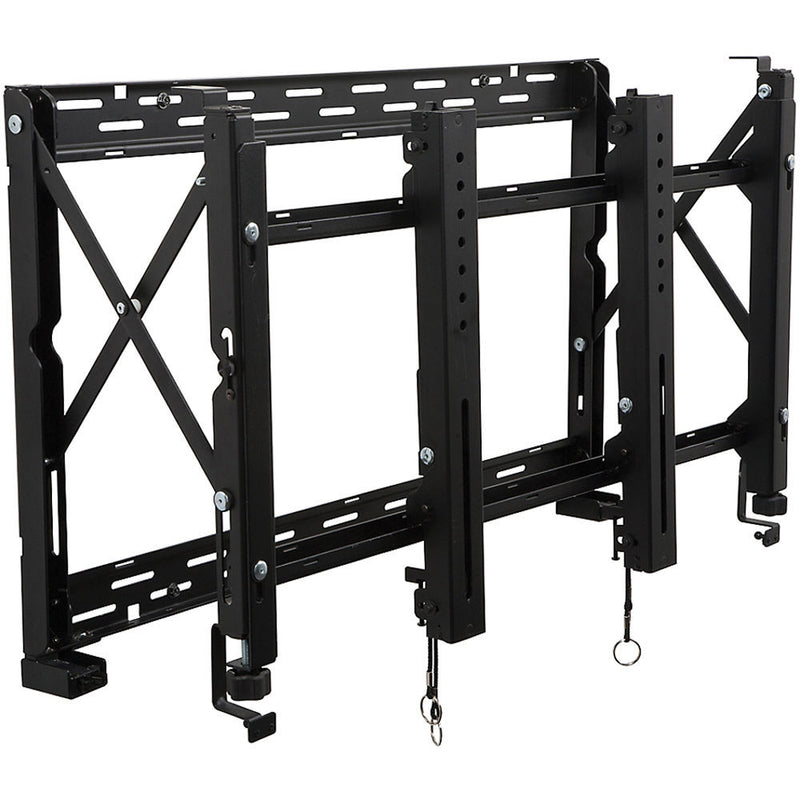 Peerless-AV SmartMount DS-VW765-LQR Full Service Quick-Release Video Wall Mount for 46 to 65" Displays (Black, Landscape)