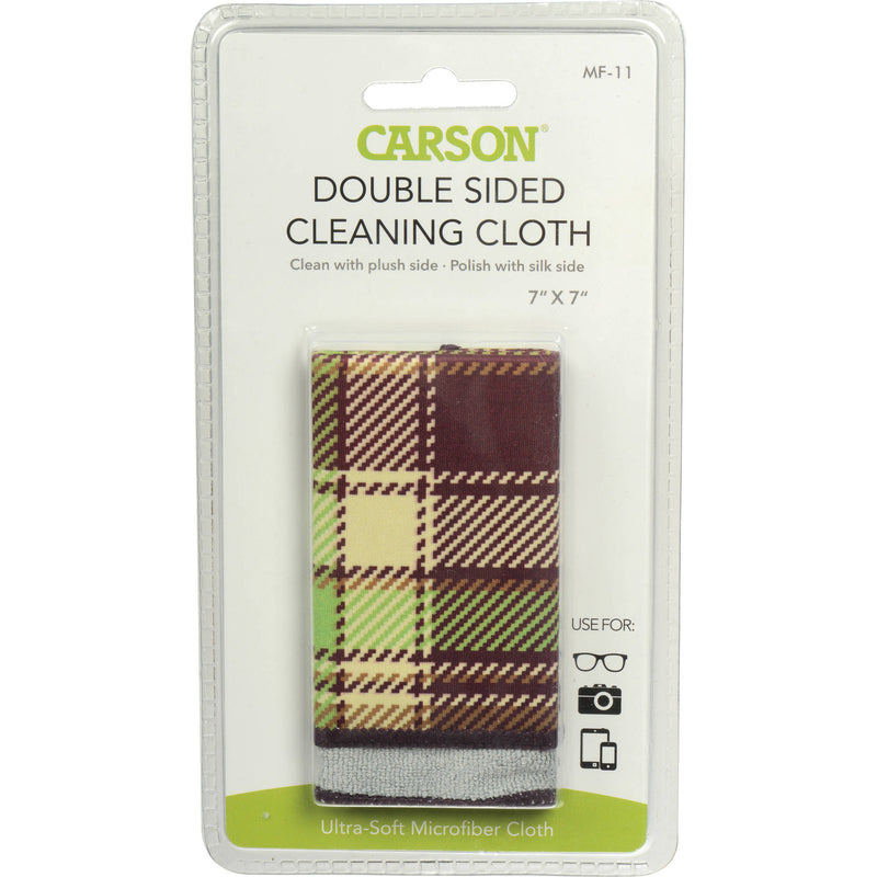 Carson Double Sided Cleaning Cloth - 7 x 7" (Vintage Plaid)