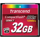 Transcend 32GB 800x CompactFlash Memory Card UDMA