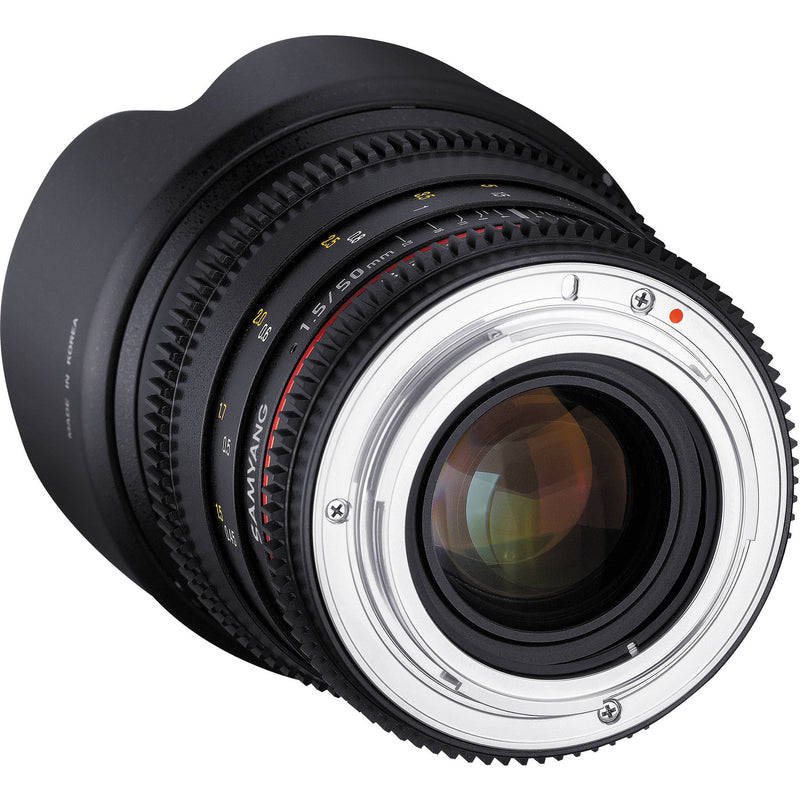 Samyang 50mm T1.5 VDSLR AS UMC Lens for Sony E Mount