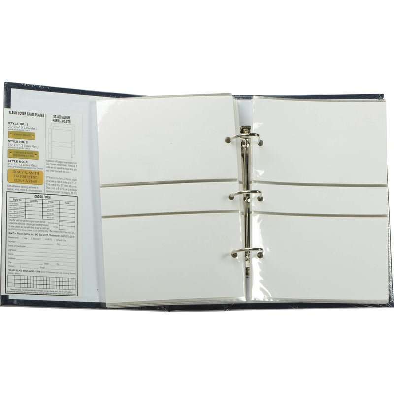 Pioneer Photo Albums ST-400 Memo Pocket 3-Ring Binder Album (Ancient World Map)