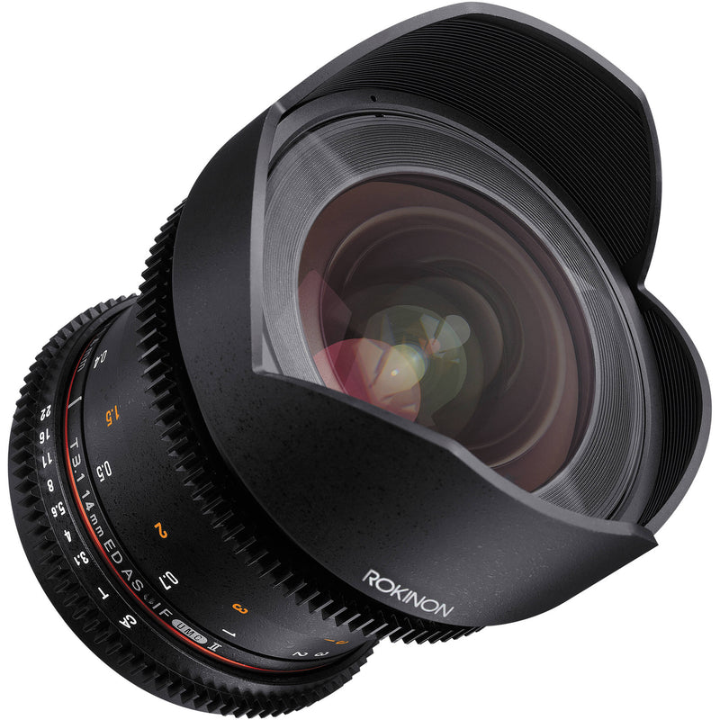 Rokinon 14mm T3.1 Cine DS Lens for Nikon F Mount