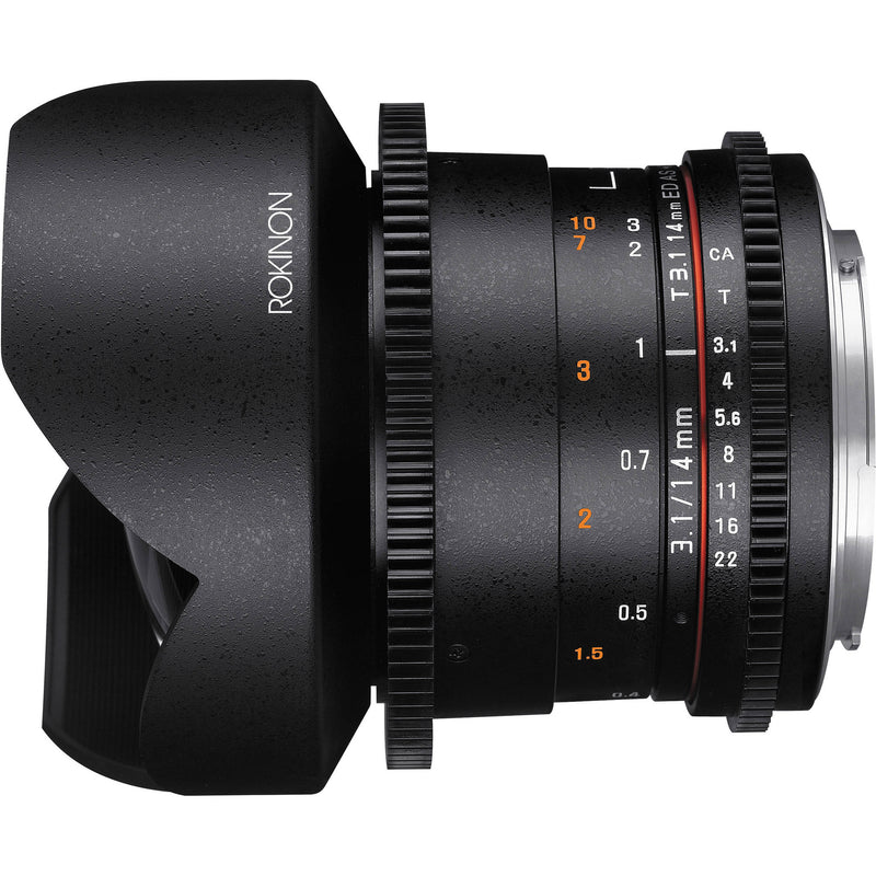 Rokinon 14mm T3.1 Cine DS Lens for Sony E-Mount