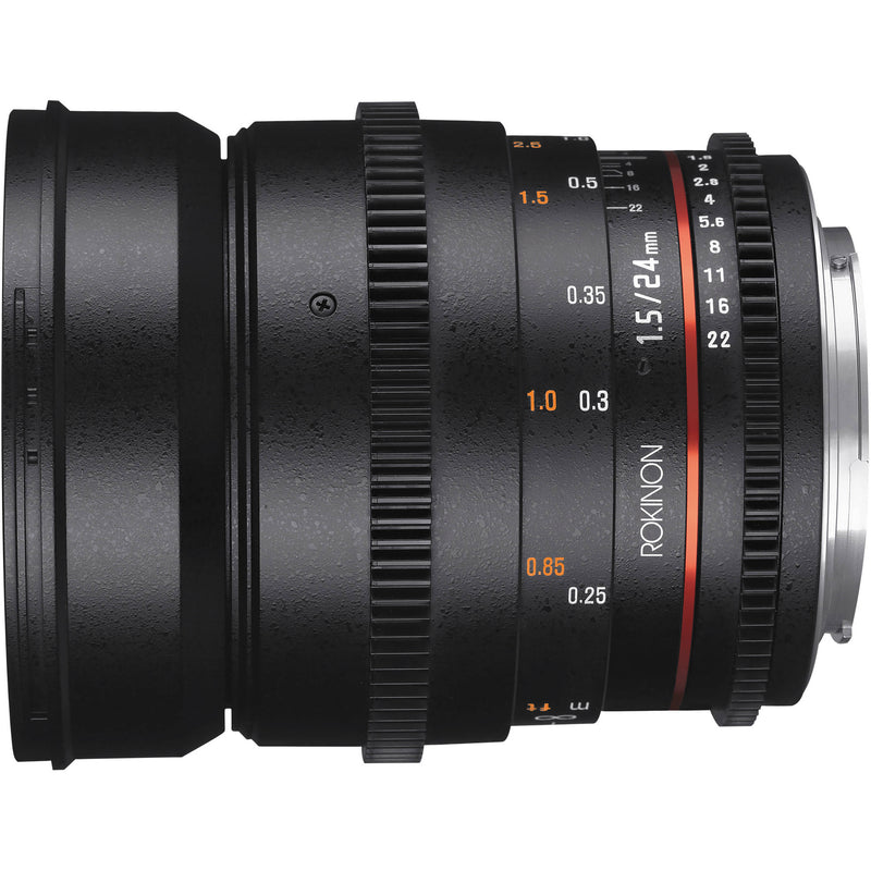 Rokinon 24mm T1.5 Cine DS Lens for Micro Four Thirds Mount