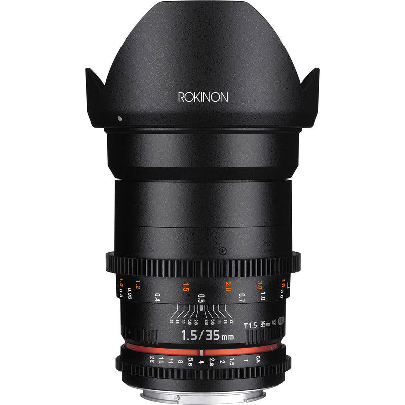 Rokinon 35mm T1.5 Cine DS Lens for Canon EF Mount