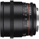 Rokinon 85mm T1.5 Cine DS Lens for Nikon F Mount