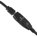 Pearstone 23' USB 3.0 Extension Cable with Booster (Black)