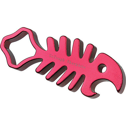 FotodioX GoTough Sharkbite Wrench for GoPro Thumbscrews (Red)