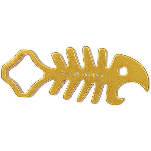 FotodioX GoTough Sharkbite Wrench for GoPro Thumbscrews (Gold)