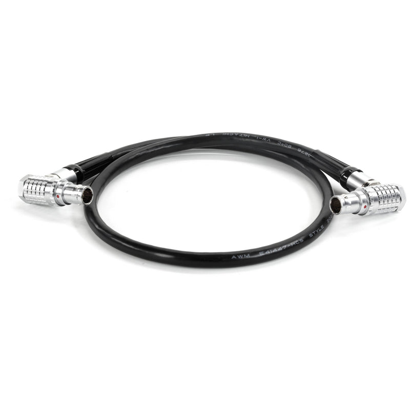 Wooden Camera Right Angle to Right Angle LCD/EVF Cable for RED Epic/Scarlet (24")