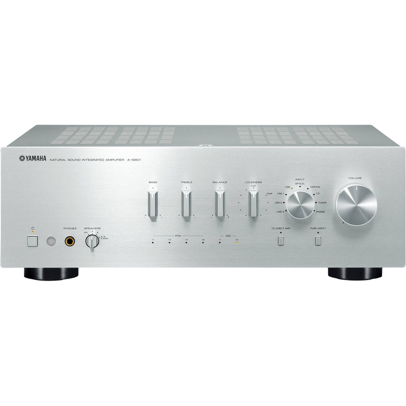 Yamaha A-S801 Integrated Amplifier (Silver)