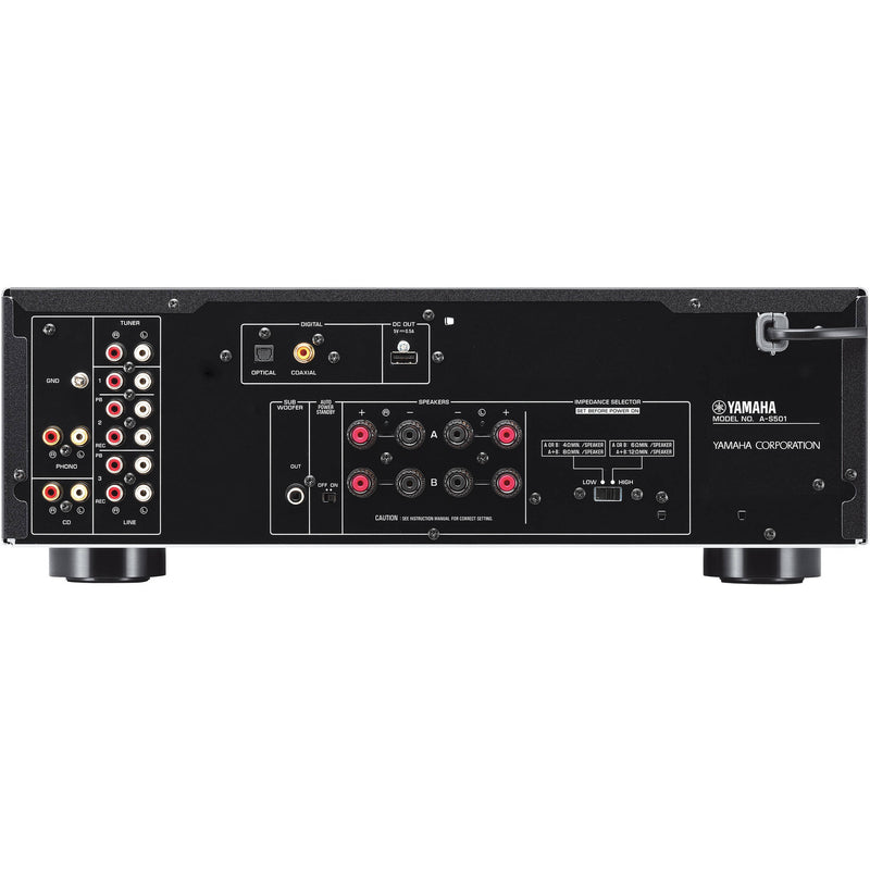 Yamaha A-S501 Integrated Amplifier (Black)