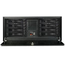 iStarUSA D Value Series D-416-B8SA 4U Compact Stylish Rackmountable Chassis (Black)