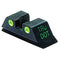 MEPROLIGHT LTD Tru-Dot Tritium Rear Night Sight for Glock 10mm/.45ACP (Green)