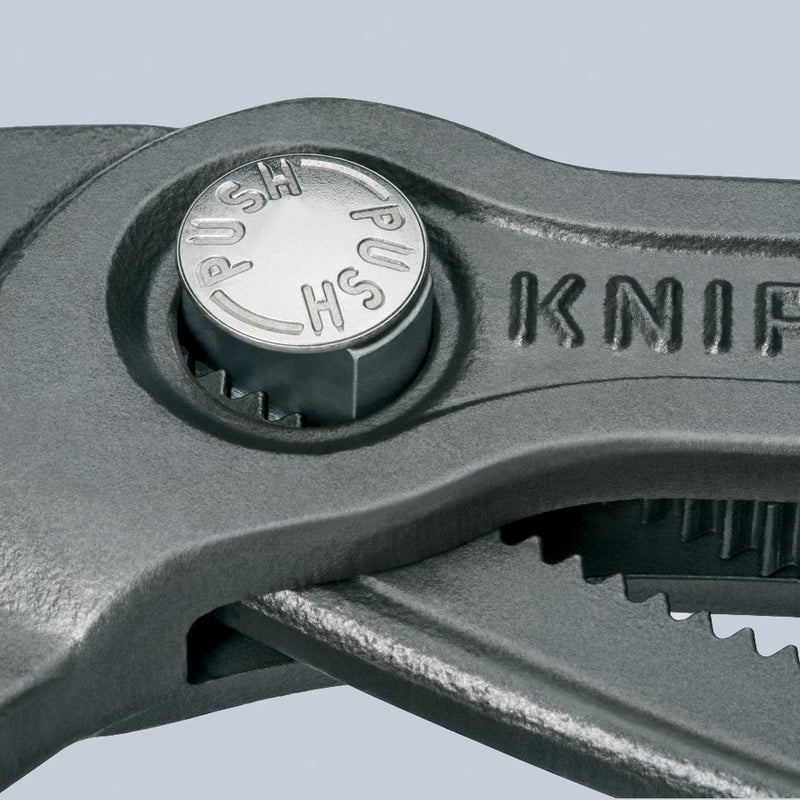 Knipex 87 01 180 180mm Length Cobra Adjustable Grip Water Pump Plier With 42mm Capacity