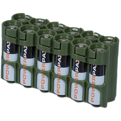 STORACELL 12 AA Pack Battery Caddy (Military Green)