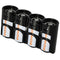 STORACELL SlimLine CR123 Battery Holder (Tuxedo Black)