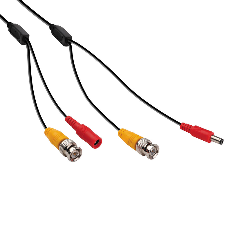 Pearstone BNC Extension Cable with Power for CCTVs (150 ft)