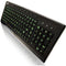 Adesso SlimTouch 120 3-Color Illuminated Compact Multimedia Keyboard