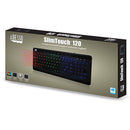 Adesso SlimTouch 120 3-Color Illuminated Compact Multimedia Keyboard