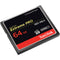 SanDisk 64GB Extreme Pro CompactFlash Memory Card (160MB/s)