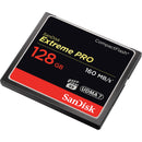 SanDisk 128GB Extreme Pro CompactFlash Memory Card (160MB/s)