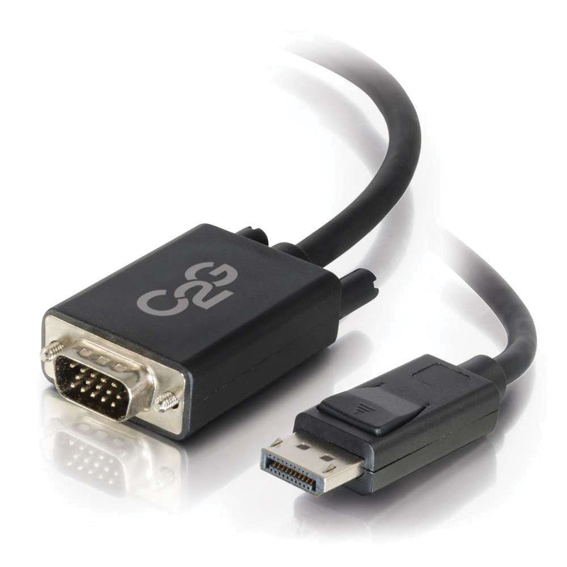 C2G DisplayPort Male to 15-Pin VGA Male Active Adapter Cable (3')