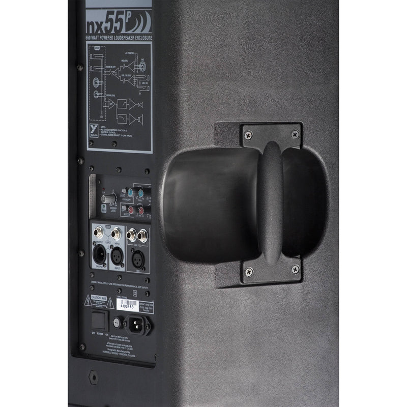 Yorkville Sound NX55P-2 NX Series 2-Way Powered Loudspeaker (1000W)
