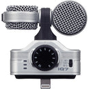 Zoom iQ7 Mid-Side Stereo Microphone for iOS Devices with Lightning Connector