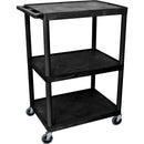 Luxor 48" Extra-Wide LP Table w/Electric (Black)