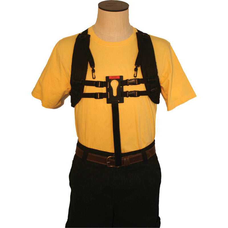 Keyhole Hands-Free Camera/Binoculars Carrying Harness with Shoulder Straps