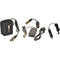 Bescor 12V Lithium-Ion Belt-Clip Battery Kit with Charger & Accessory Cables