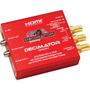 DECIMATOR 2 3G/HD/SD-SDI to HDMI Converter with Built-In NTSC/PAL Downscaler & Analog Audio Outputs