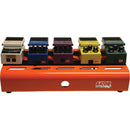 Gator Cases Aluminum Pedalboard with Carry Case (Orange, Small)