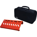 Gator Cases Aluminum Pedalboard with Carry Case (Orange, Small)