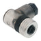 Hirschmann ELWIKA 4012 PG7 TO Sensor Connector E Series M12 Receptacle 4 Contacts Screw Socket Right Angle Cable Mount