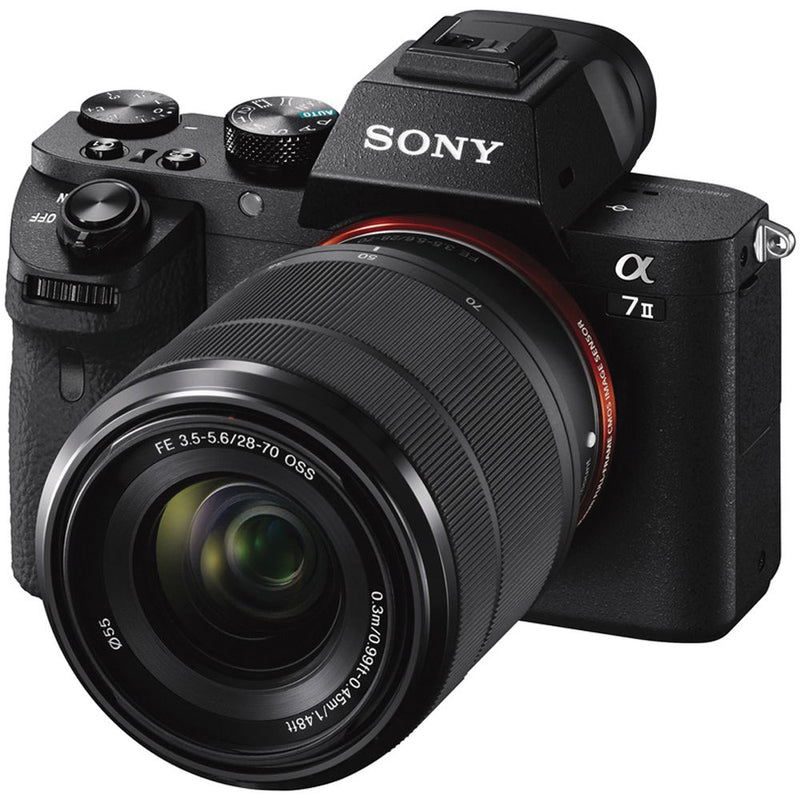 Sony Alpha a7 II Mirrorless Digital Camera with 28-70mm Lens and Accessory Kit