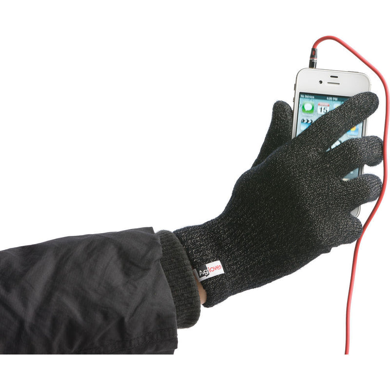 Agloves Sport Touchscreen Gloves (Small/Medium,Black)